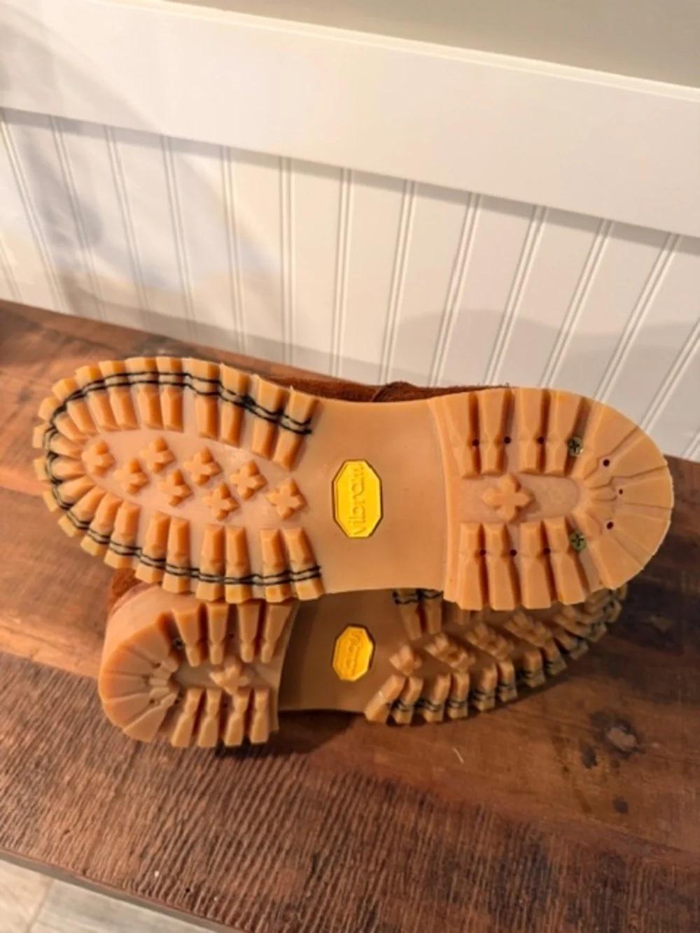 JK Boots – Custom Builder/Climber Work Boots – Vibram Sole, Size 7.5 E